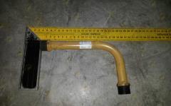 Трубка подачи масла в цилиндр поворота (уголок) CDM855 LG855.06.04