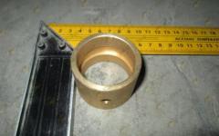 Втулка шкворня верхняя бронзовая HOWO 43x52x35 1880410035