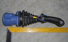 Джойстик управления правый Solar 340LC-V 420-00343A/410113-00147A