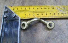 Трубка обратно-топливная металл (Euro 3) VG1540080065B