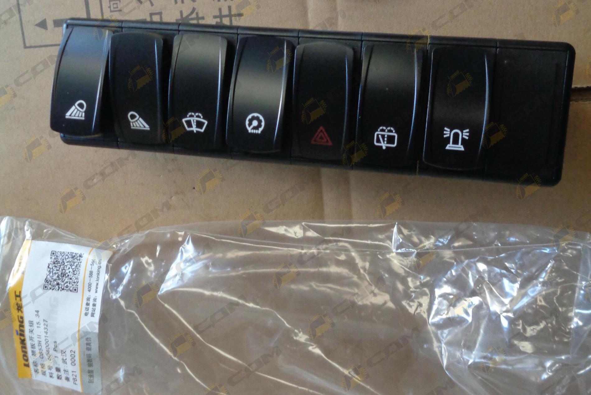 Панель переключателей ZL50NC 60400008548/LG855XG.15.34 60400014327