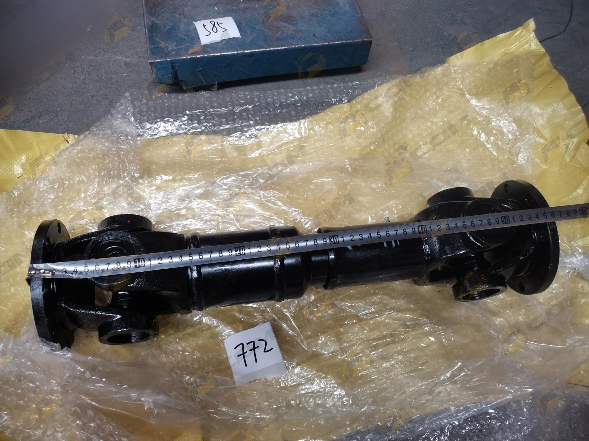 Вал карданный передний L=600 круглый фланец SDLG LG956/953 4110000485