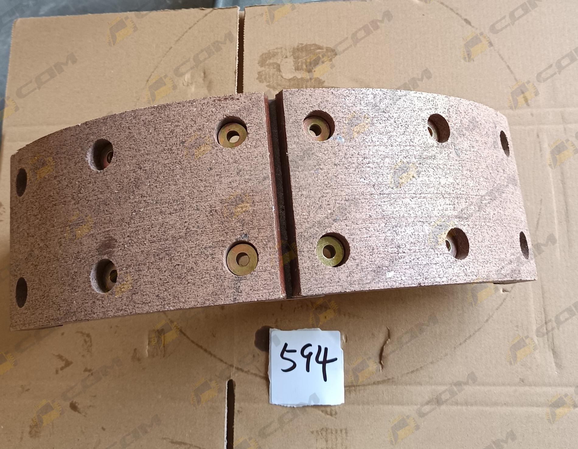 Колодка тормозная с накладками Shanmon 388H 1741206083