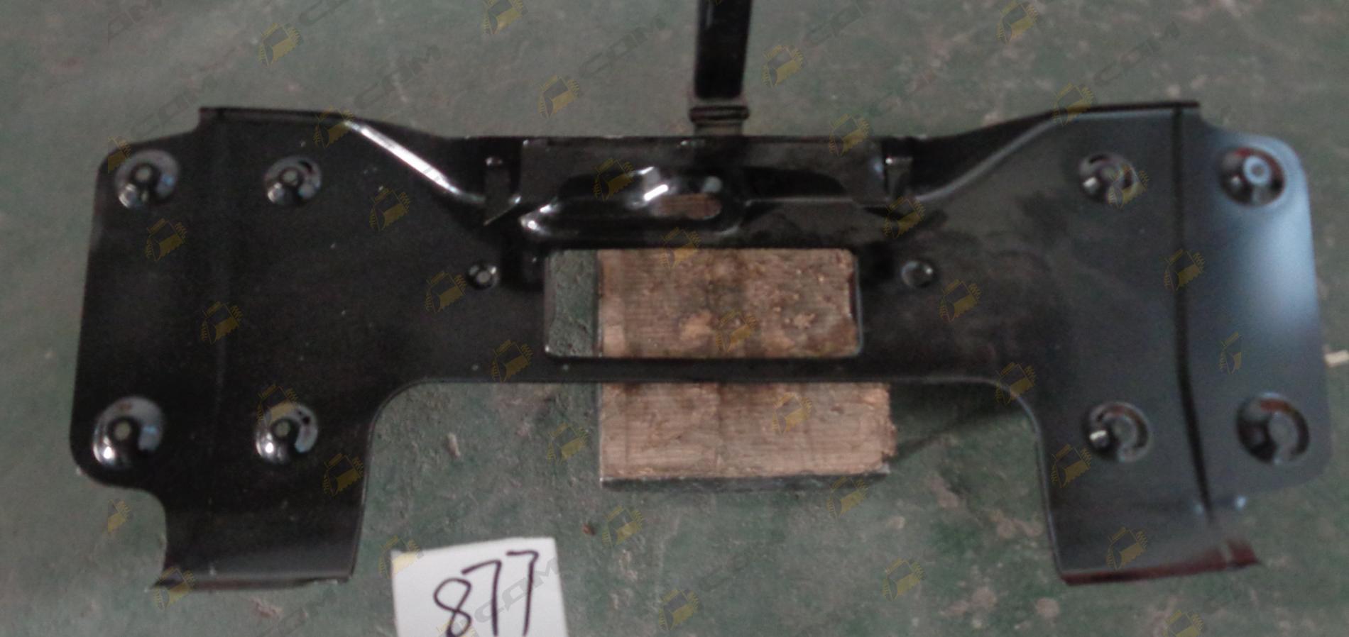 Бампер средняя часть черная SITRAK AZ16D424000060