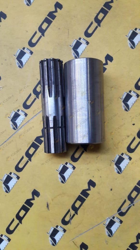 Вал привода насоса + втулка под шлицы для гтр YJ315S-3 ZL30D-11-02