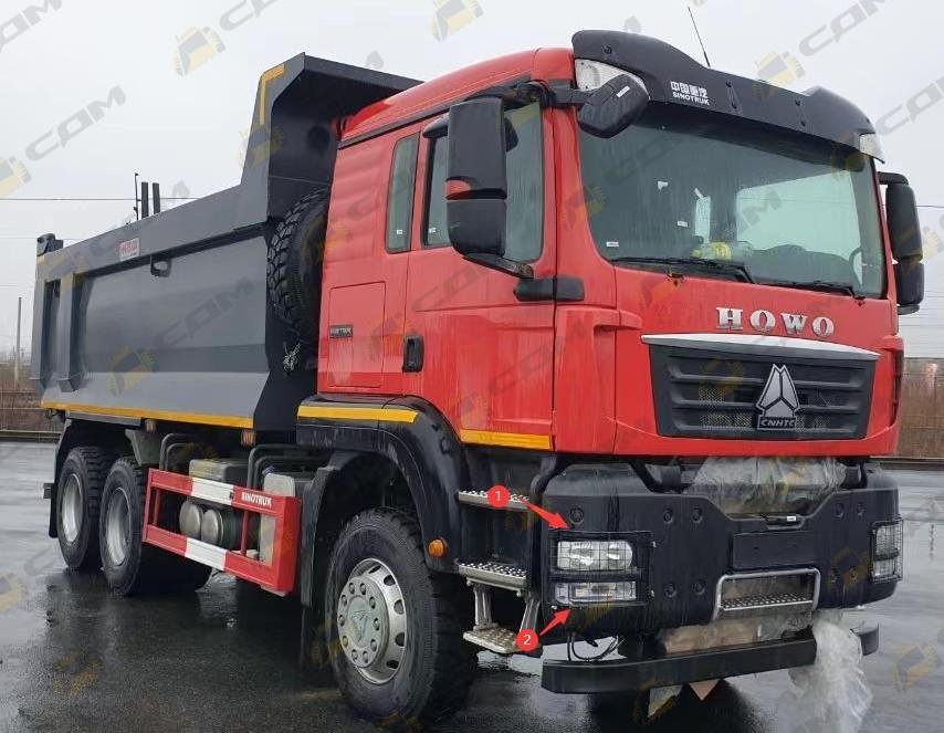 Фара передняя правая HOWO SITRAK 811W25101-6002